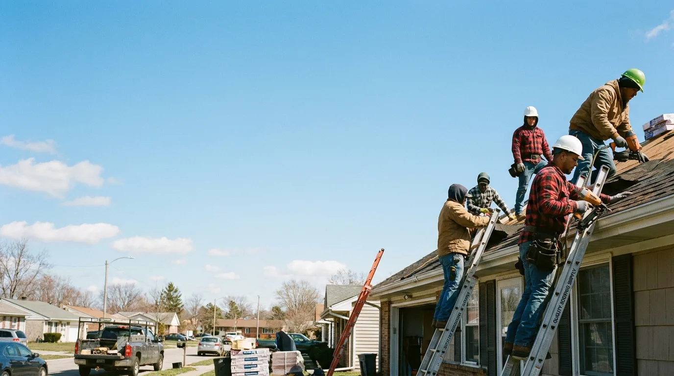 Roofing in New Johnsonville, TN near me